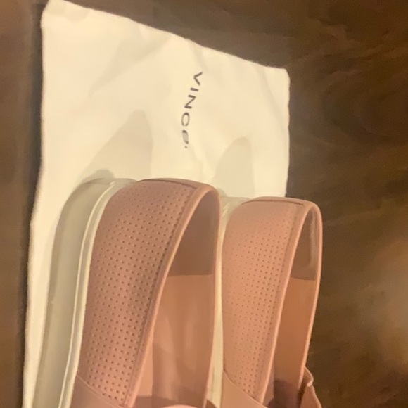 Vince platform leather slip on sneakers - Picture 4 of 8